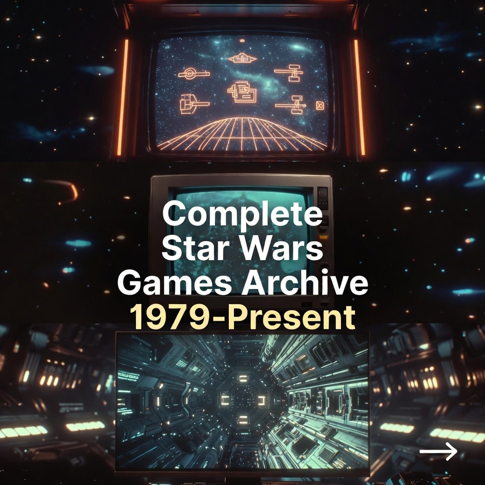 Complete Star Wars Games Archive 1979–Present sidebar banner