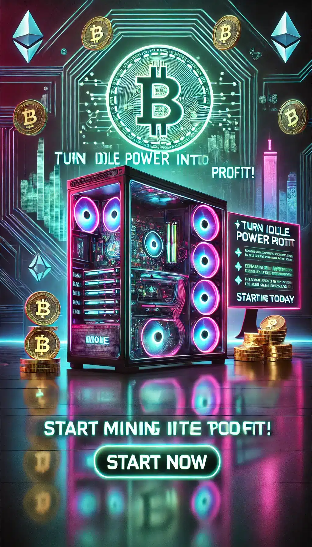 Transform your gaming setup into a profit-generating powerhouse with crypto mining.