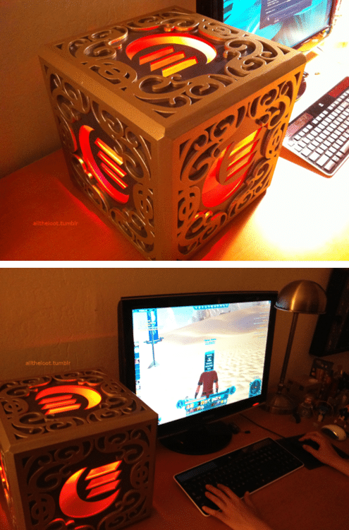 PC Case Mods Holocron Computer  Case  Mod  Star Wars Gaming news