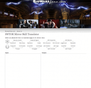 SWTOR Mirror Skill Translator