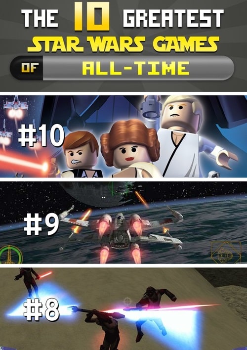 10 Greatest Star Wars Games of All-Time