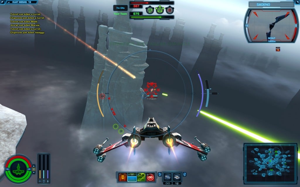 SWTOR Galactic Starfighter Shield, Sensor and Armor Components Comparisons Guide