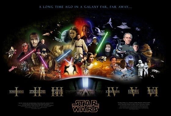 Star Wars Movies Release on iTunes and other Digitial Platforms this Week