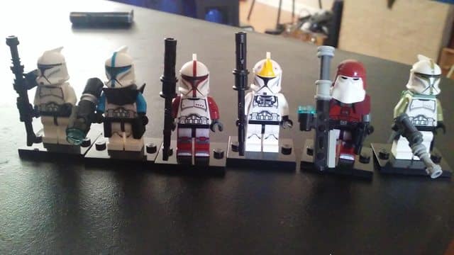 Star Wars Battlefront Classes in LEGO Form