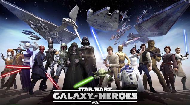 Star Wars Galaxy Of Heroes Official Announce Trailer