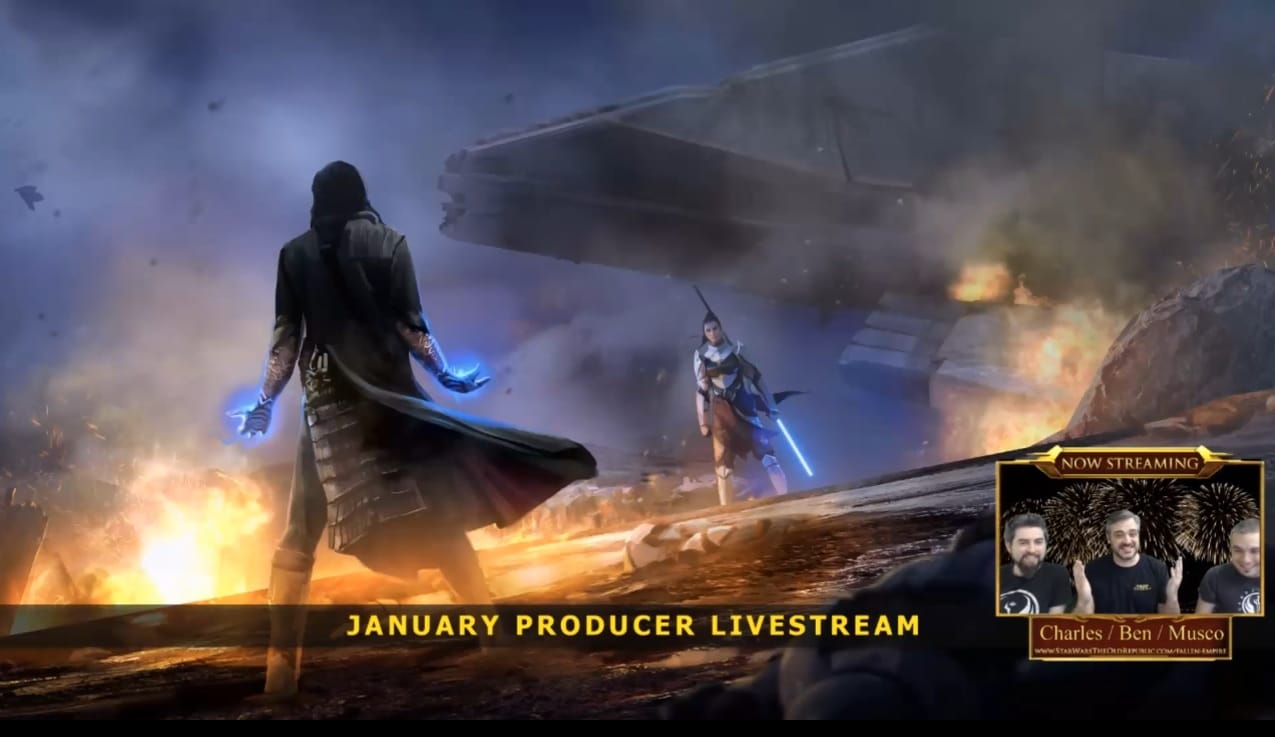 SWTOR January Producer’s Livestream Coverage Star Wars: Gaming Star