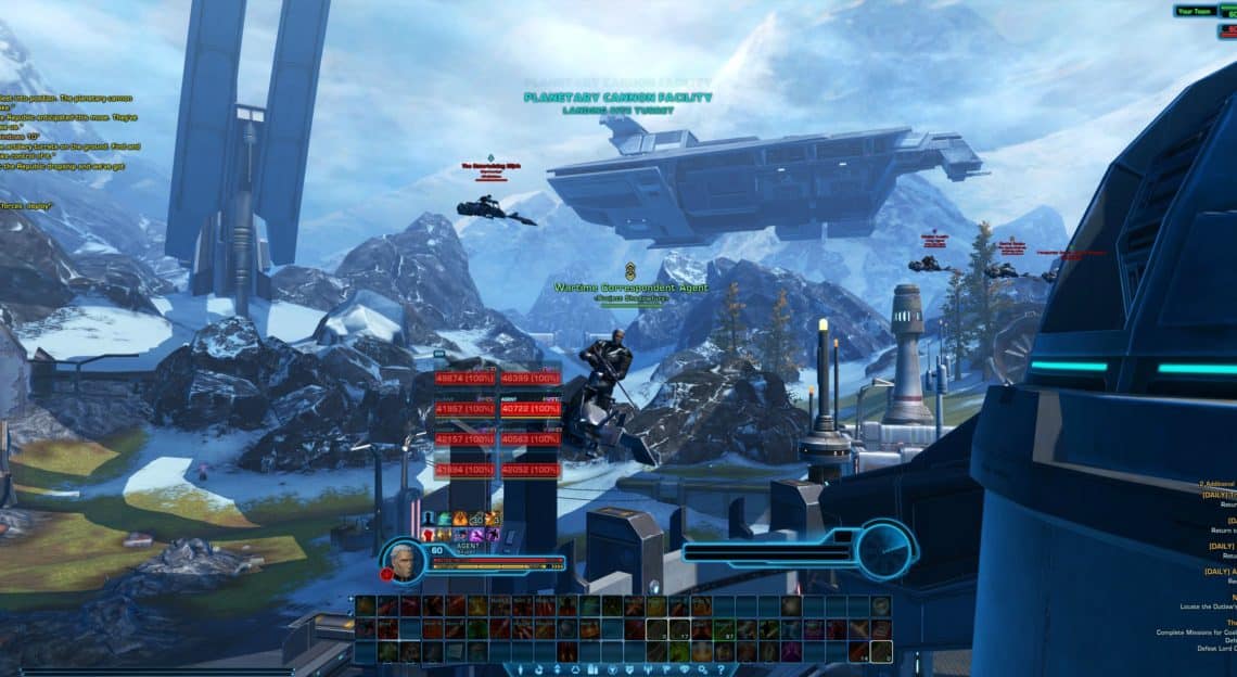 Swtor complete missions for coalition forces что делать