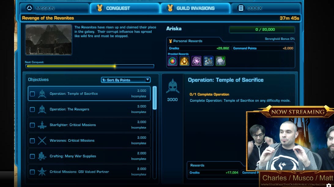 Swtor conquest points гайд