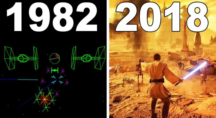 Evolution of Star Wars Games 1982 – 2018