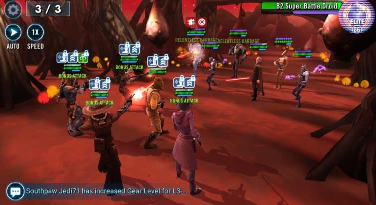 Star Wars Galaxy of Heroes Event Calendar - March 2019