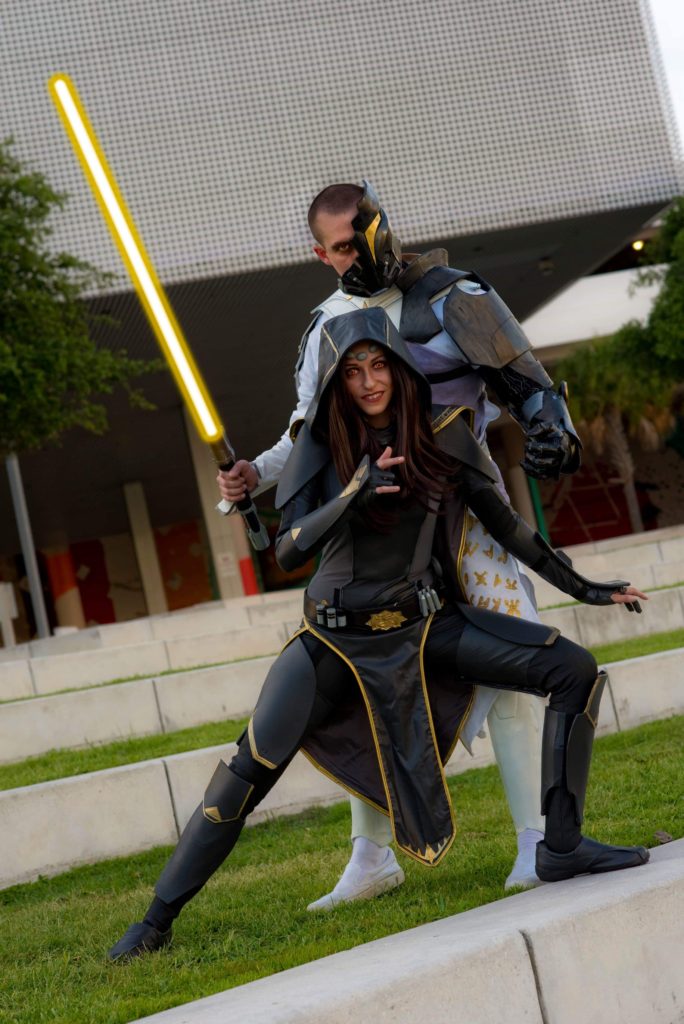 Cool Arcann and Vaylin Cosplay SWTOR