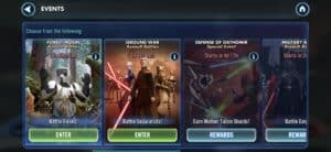 Star Wars Galaxy Of Heroes: Event Calendar - January 2021