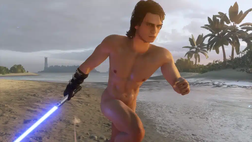 Star Wars: Battlefront 2 Nude Anakin Mod