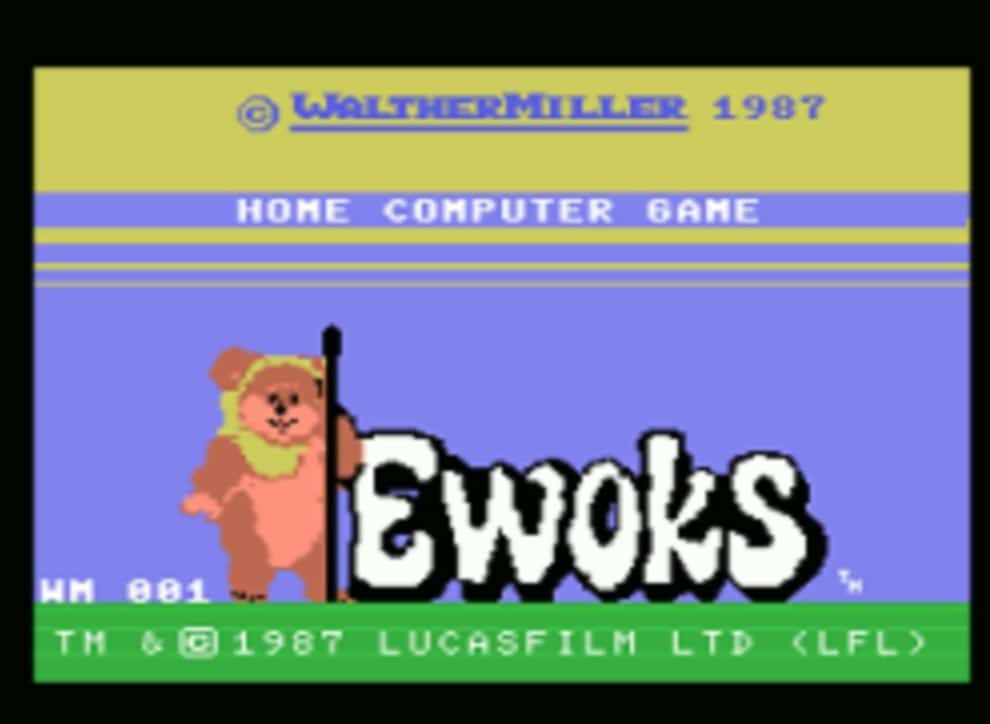 Ewoks - Wicket and the Dandelion Warriors (1987) - MSX