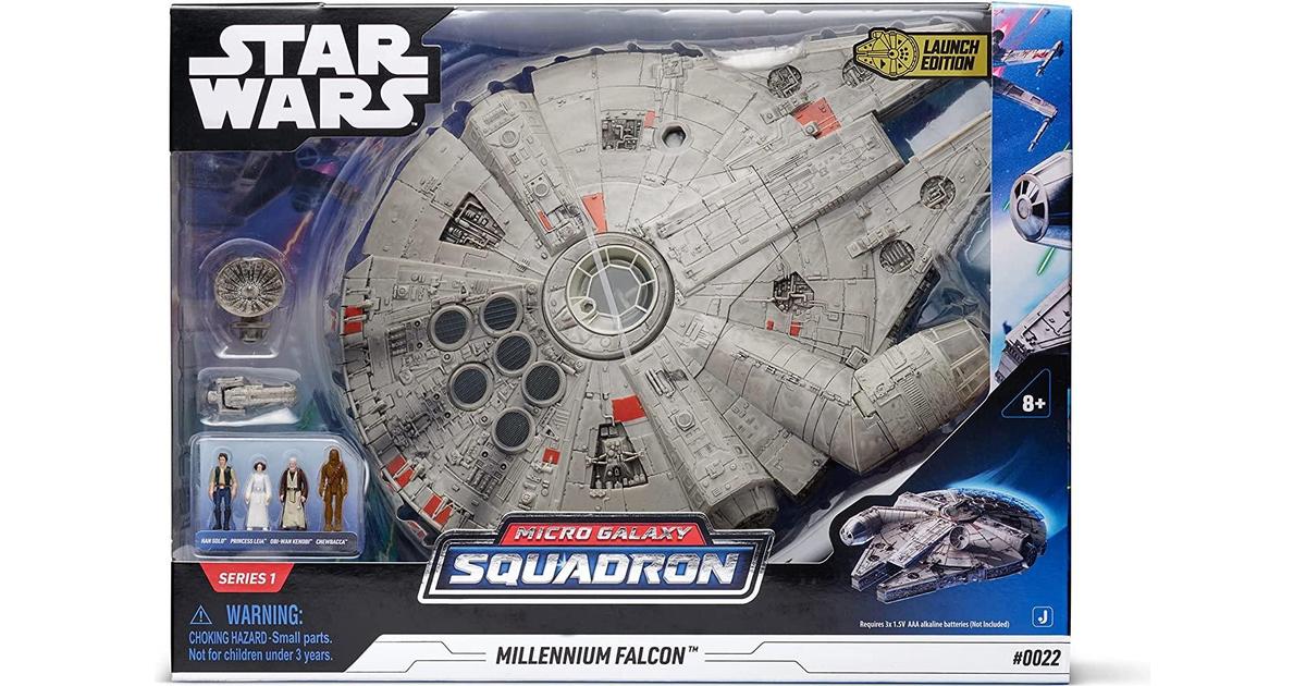 Save 44% on Star Wars Micro Galaxy Squadron Milennium Falcon