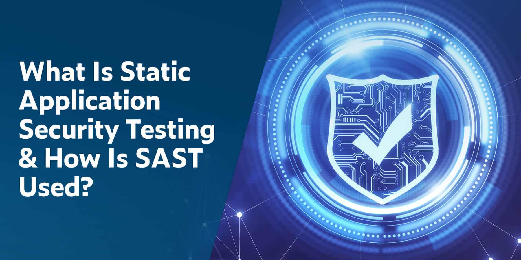 The static application security testing