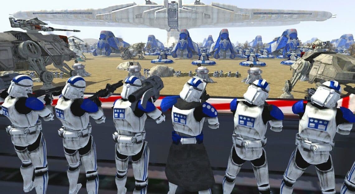 Can the Clone Trooper 501st Army Hold the Wall Against the Droid ...