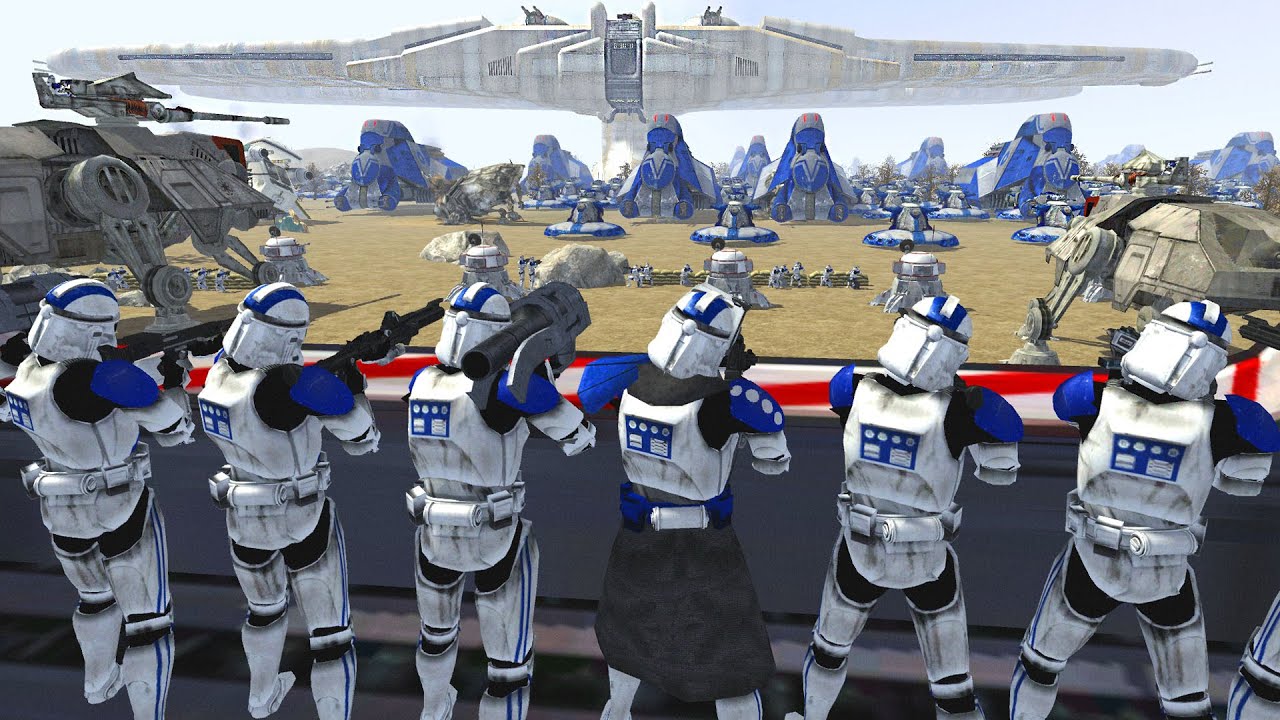 Can the Clone Trooper 501st Army Hold the Wall Against the Droid ...