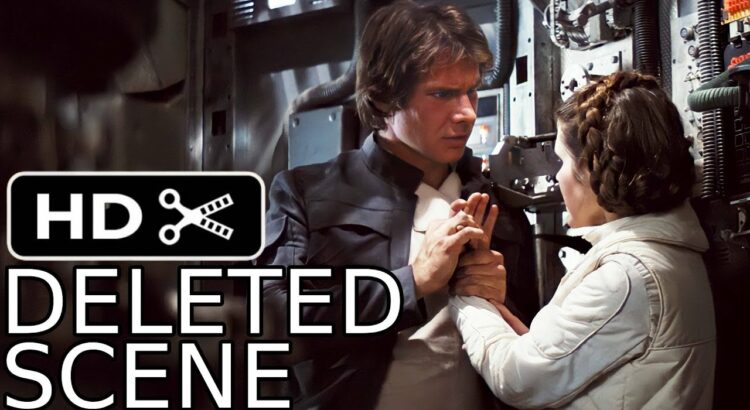 Han And Leia’s Alternate Kissing Deleted Scene