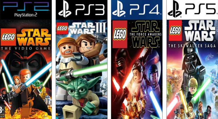 History of Lego Star Wars Games 2005 - 2022