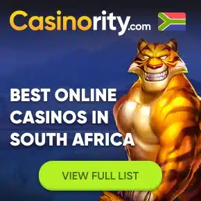 best online casinos South Africa by Casinority South Africa