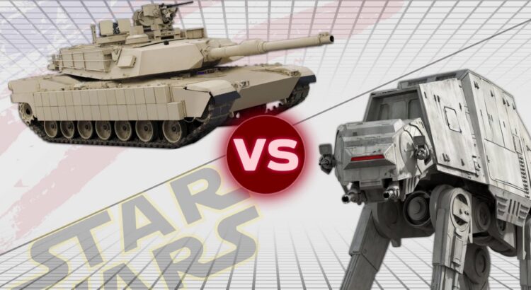 An In-Depth Comparative Analysis: The AT-ST Walker from Star Wars and Modern Battle Tanks