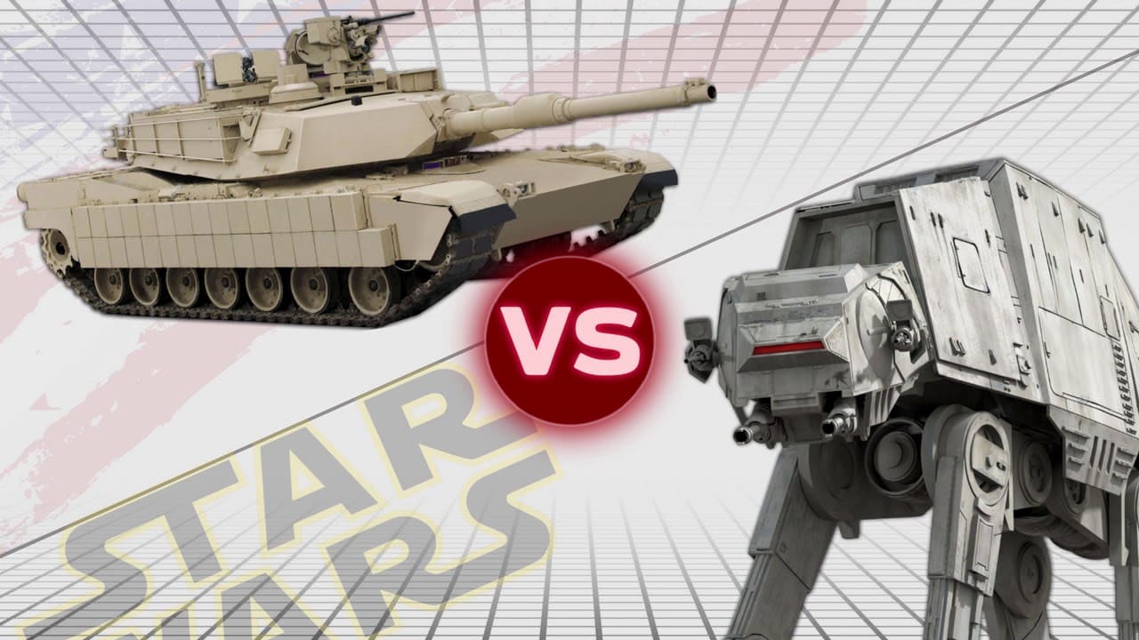 An In-Depth Comparative Analysis: The AT-ST Walker from Star Wars and Modern Battle Tanks