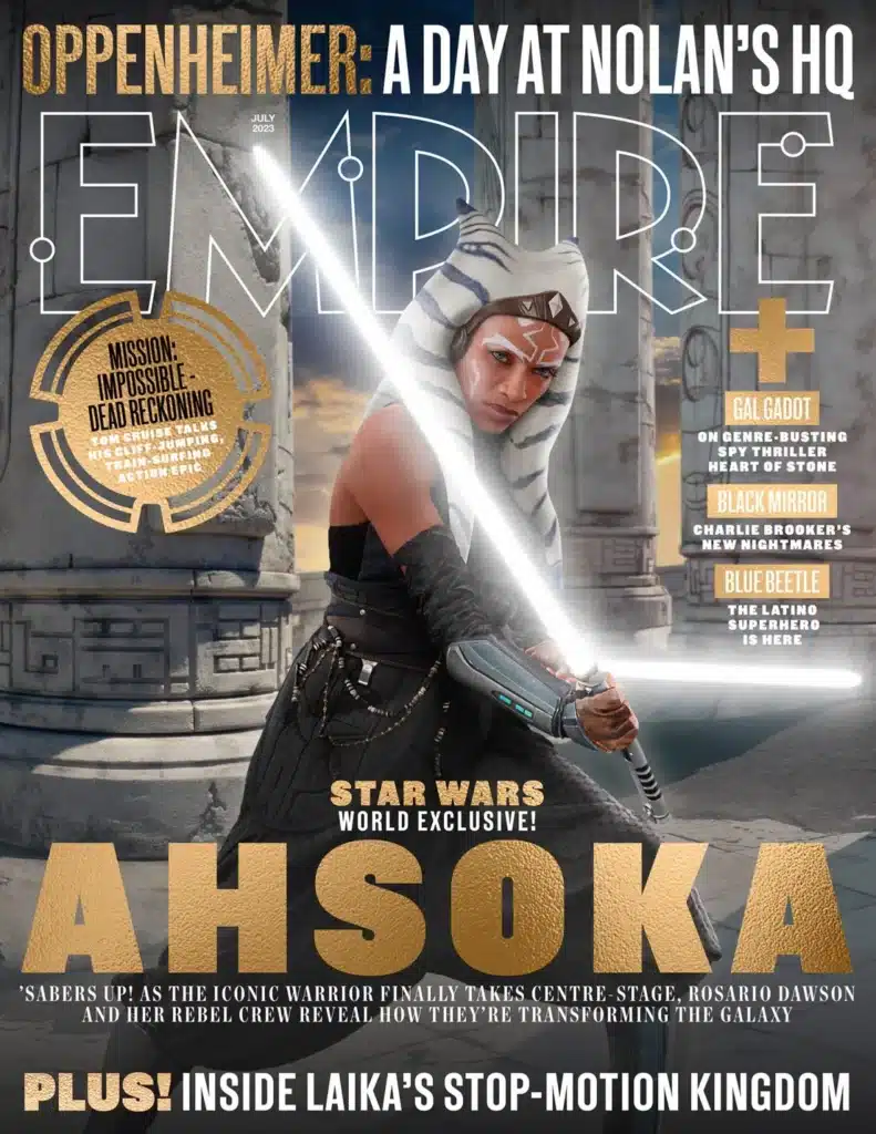 "Disney+ Strikes Back: 'Ahsoka' Hits the Ground Running with Ad Blit