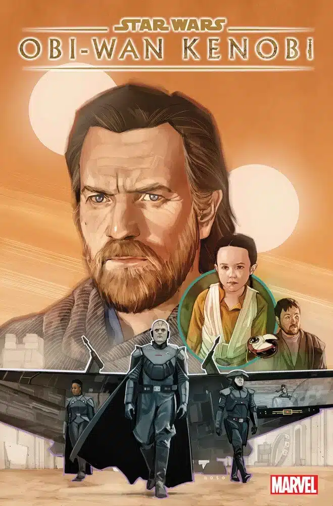 Marvel Obi-Wan Kenobi Comic Series Cover by Phil Noto


