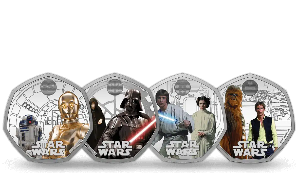 The Royal Mint Celebrates Star Wars with Commemorative Coins