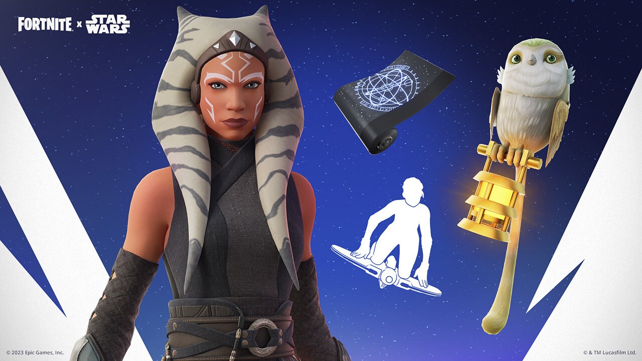 Ahsoka Tano Joins the Fortnite Universe