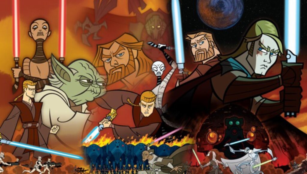 Celebrate 20 years of Genndy Tartakovsky's 'Star Wars: Clone Wars,' exploring its unique style, narrative impact, and lasting legacy in the Star Wars saga