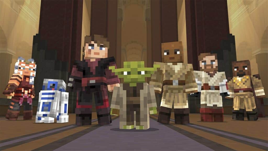 Exploring the Blocky Realms of the Force: Minecraft Star Wars: Path of the Jedi