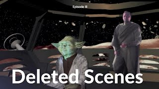 Deleted Scenes - Yoda Communes With Qui-Gon - Star Wars Episode III Revenge of the Sith 2005