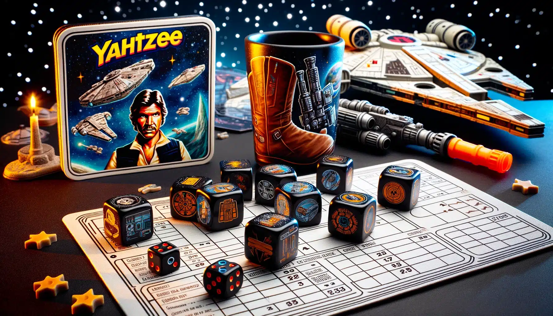 Rolling the Dice in a Galaxy Far, Far Away: Star Wars Themed Yahtzee Games