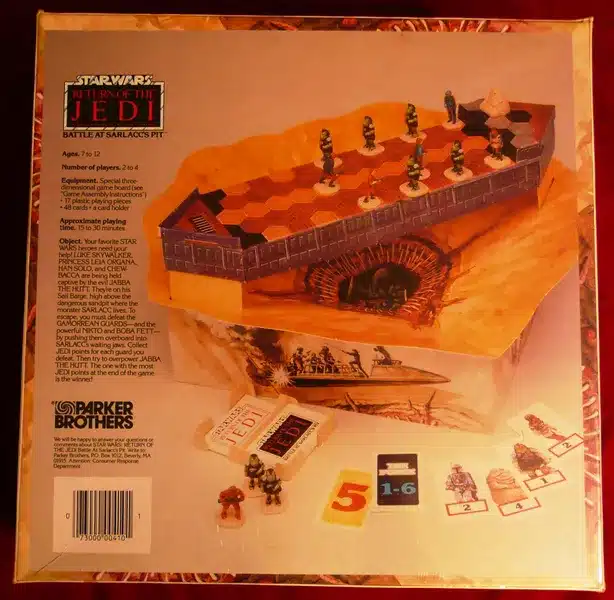 Epic battles await on the 3D board of 'Battle at Sarlacc's Pit.