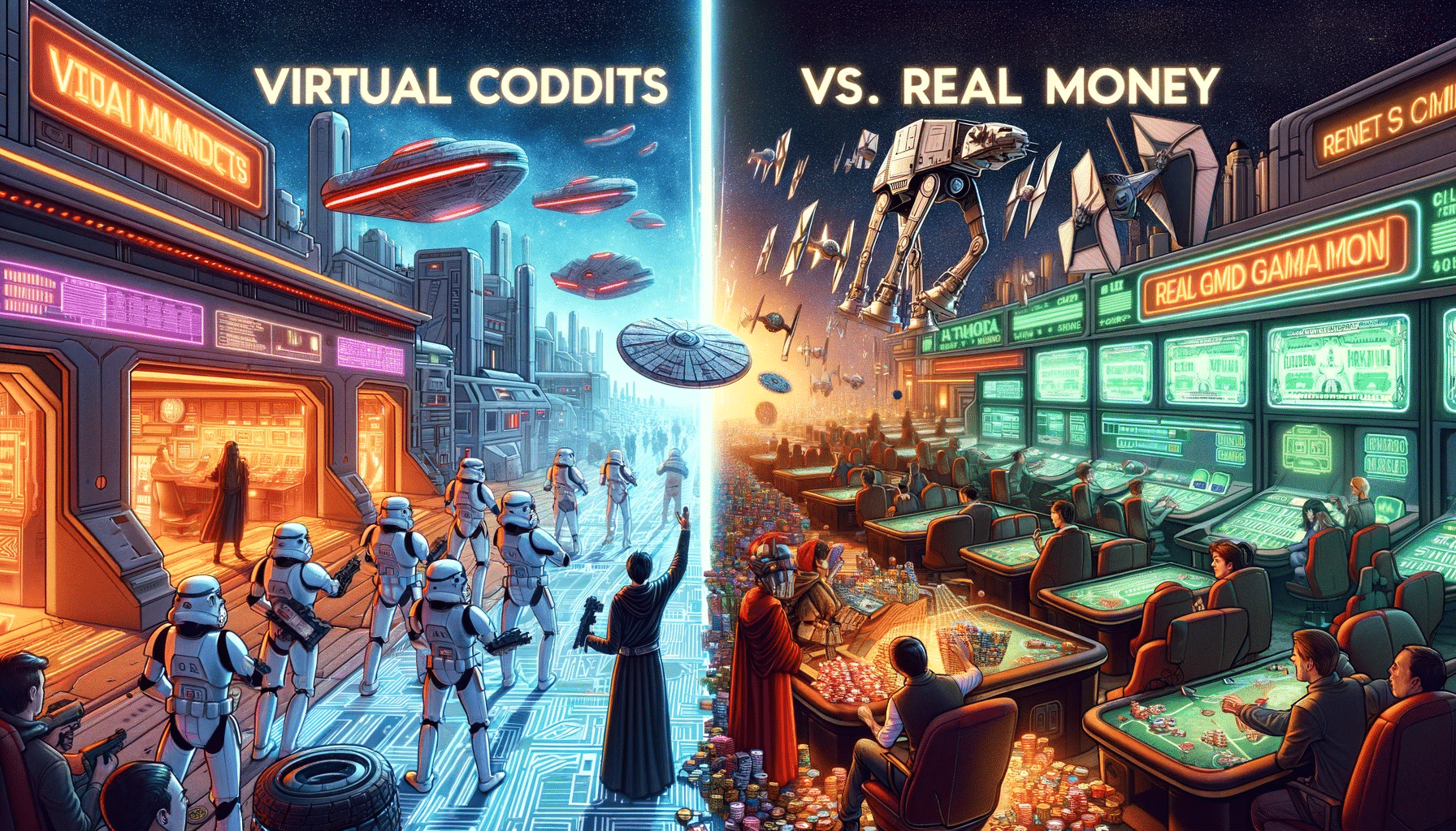 Virtual Credits vs. Real Money: In-Game Economies in Star Wars Games