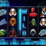 A unique slot machine inspired by the universe of "Star Wars"