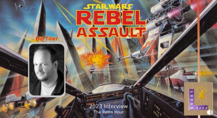 LucasArts artist Bill Tiller talks about shooting the first live-action Star Wars footage in years for 1993's bestselling 'Rebel Assault' video game, as well as getting George Lucas' attention and input on the project