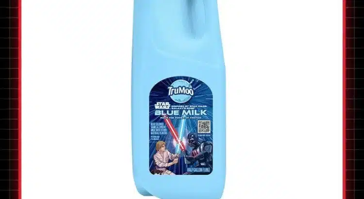 Blue Milk from Star Wars Universe Now Available by TruMoo