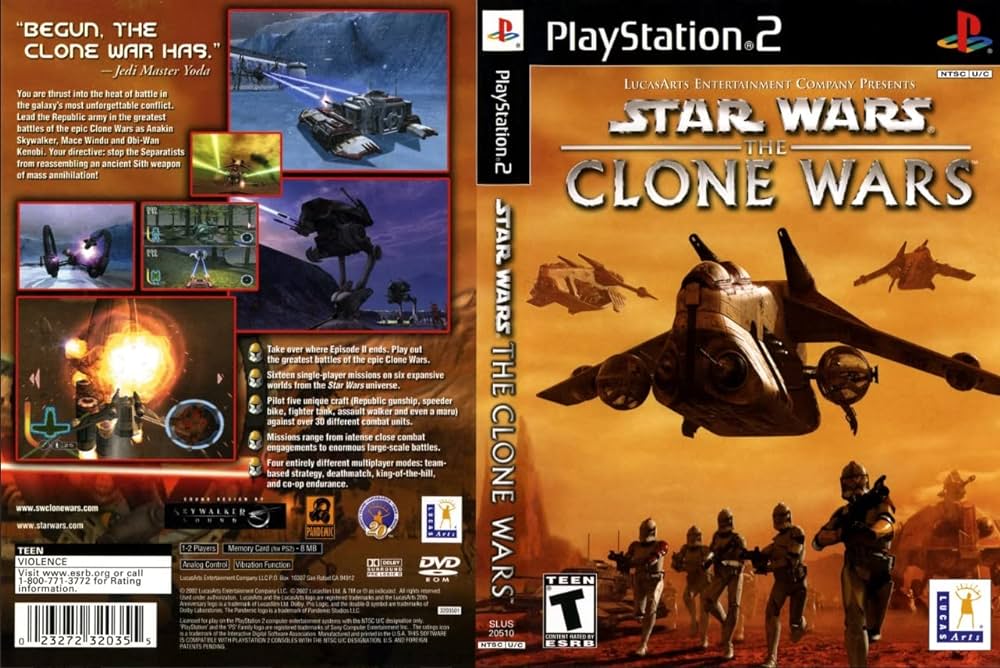 Experience Classic Star Wars Action with PS2 Emulated "Star Wars: The Clone Wars" on PlayStation Store