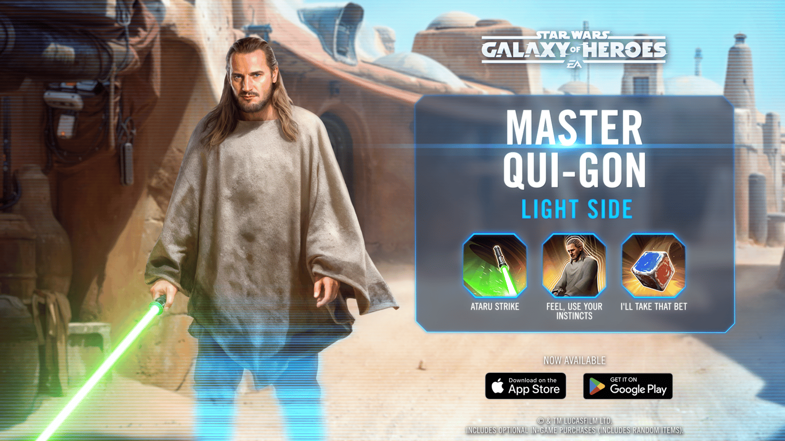 Master Qui-Gon Jinn: Unleashing the Wind in Star Wars: Galaxy of Heroes