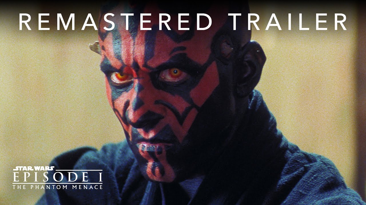 Lucasfilm remasters the original trailer for Star Wars Episode I: The Phantom Menace for its 25th anniversary, enhancing visuals and audio.