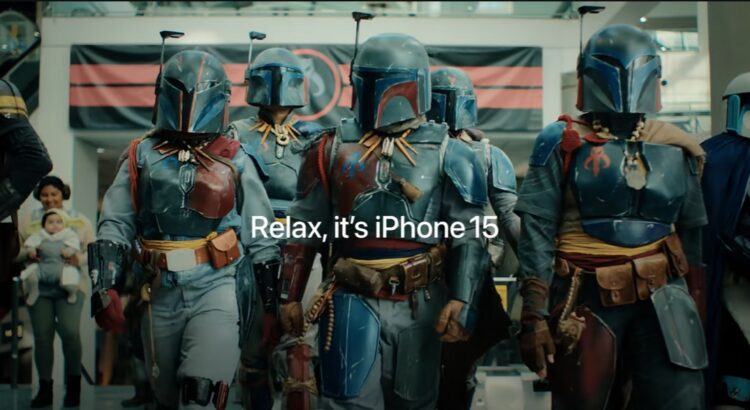 iPhone 15 Star Wars Ad: Mandalorian Meets Precision Finding