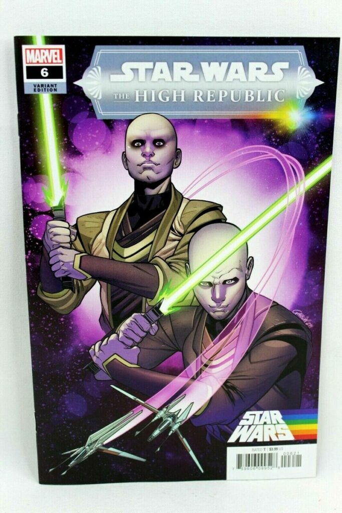 Star Wars: The High Republic comic, issue 6, with Jedi.