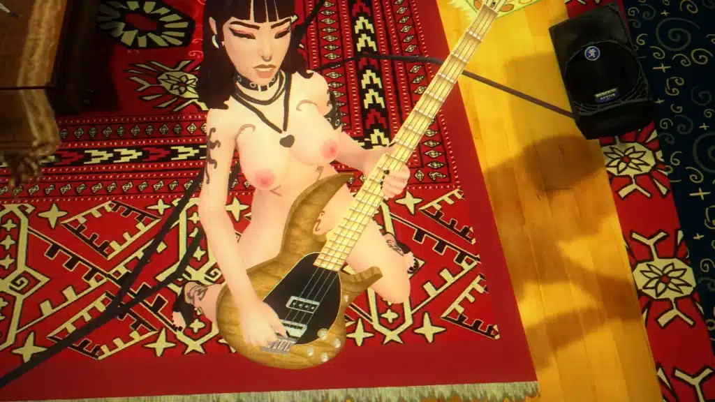 Guitar Hero World Tour: Phaedra Nude Mod