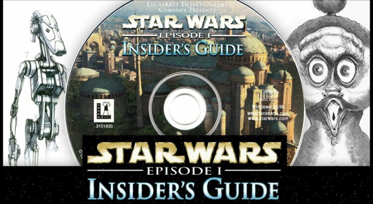Exploring The Star Wars Episode 1 Insider's Guide CD-ROM