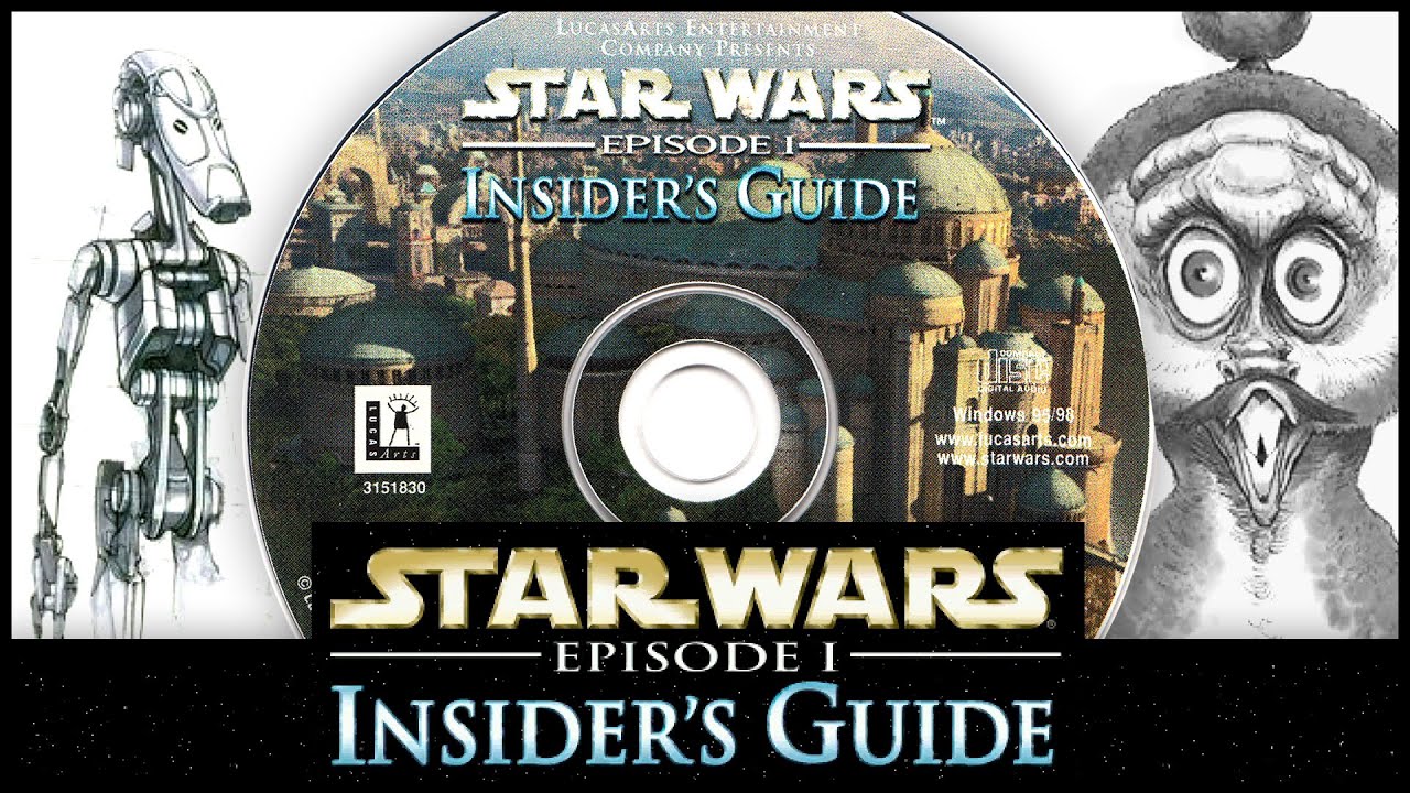 Exploring The Star Wars Episode 1 Insider's Guide CD-ROM