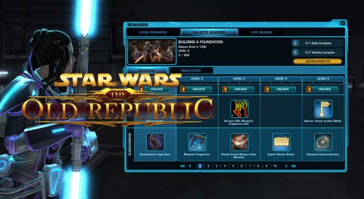 Maximize Your Rewards: SWTOR Galactic Seasons Objectives from June 18 to July 30