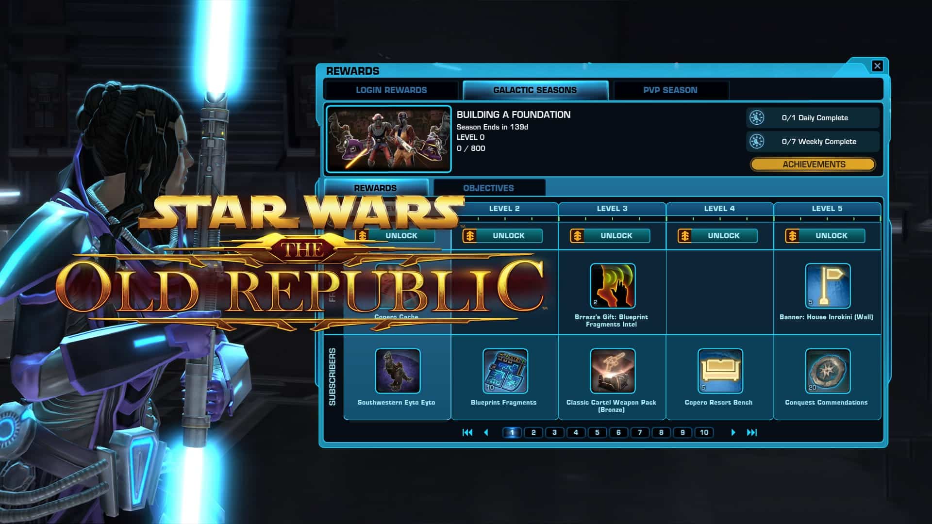 Maximize Your Rewards: SWTOR Galactic Seasons Objectives from June 18 to July 30